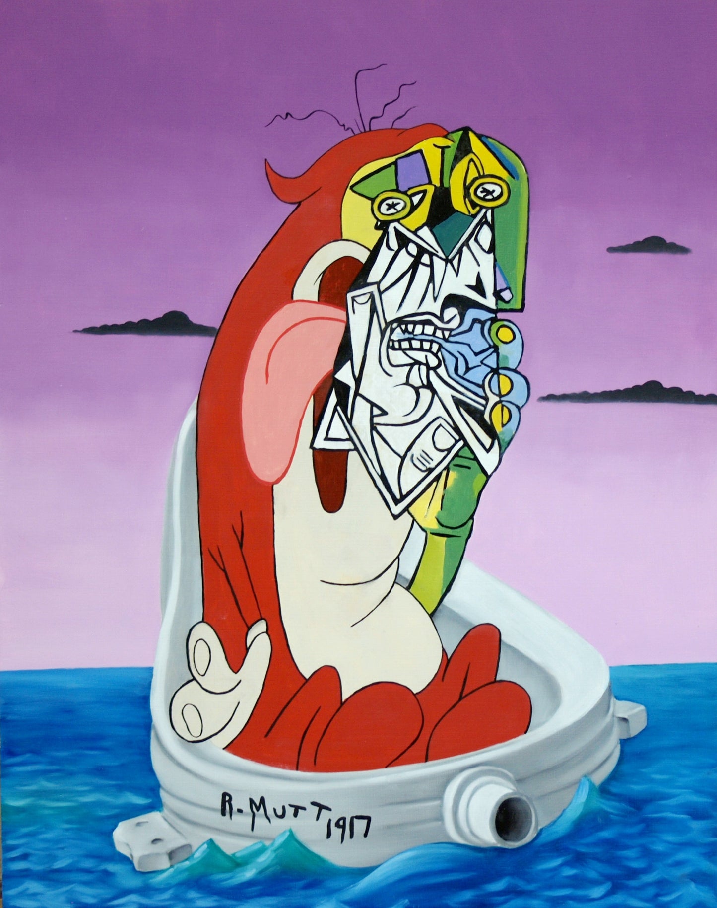 "Lost at Sea" - 14x11 print