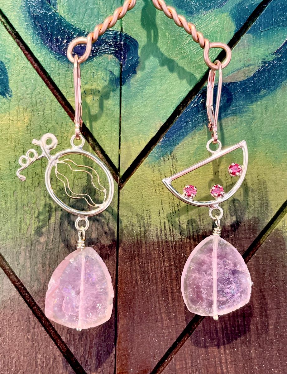 14k Heirloom Melon Earrings
