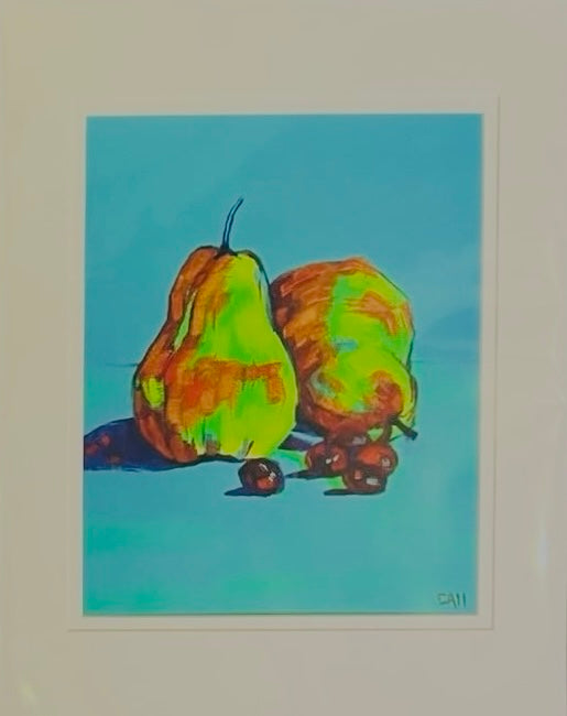 Fluorescent Pears PRINT