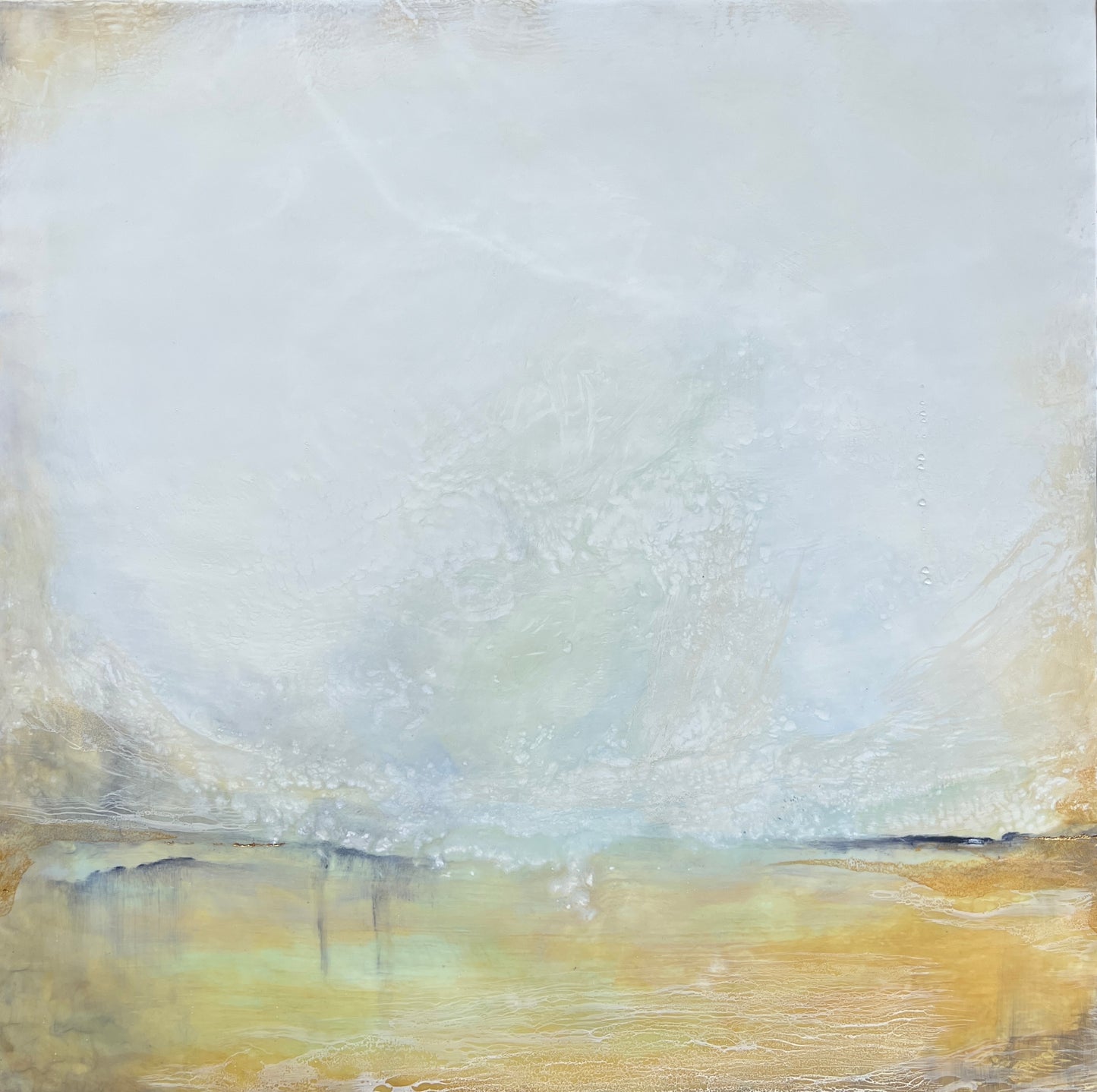 Split Wood and Silver Grain Sparkle