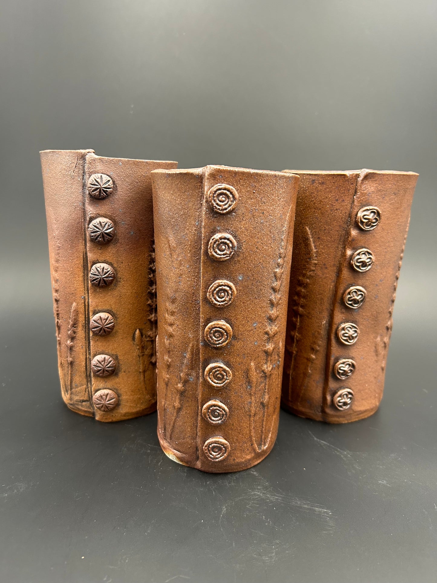 Lavender Vase, Salt-Fired