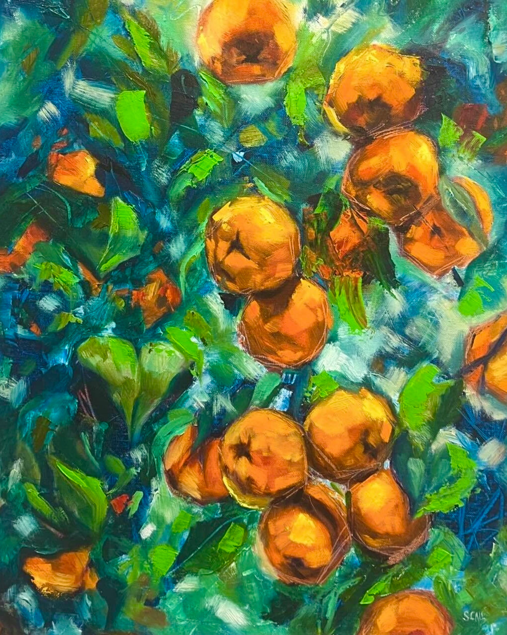 Citrus Grove 2 PRINT 16x20 mat
