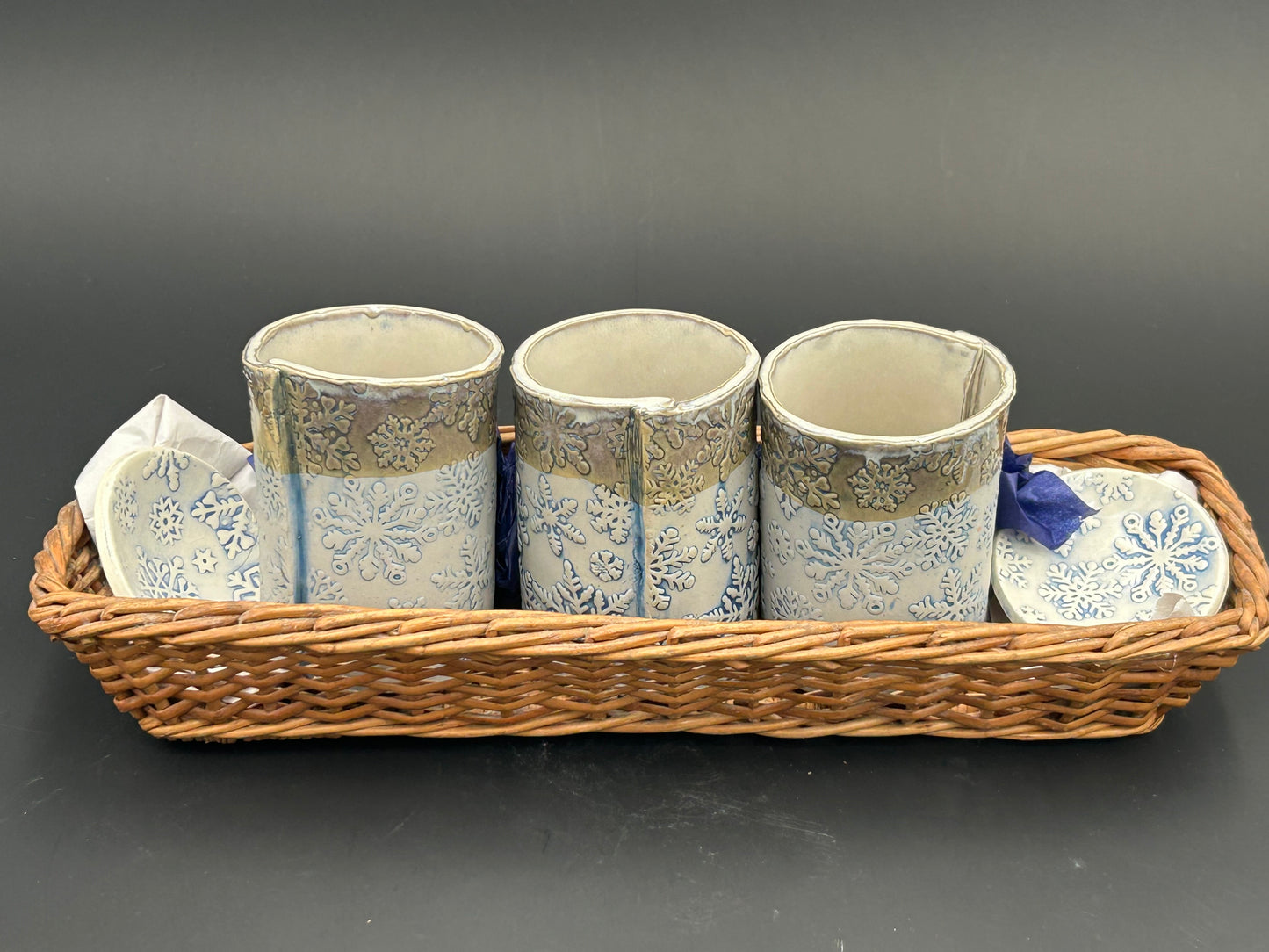 Snowflake Tumbler Gift Set