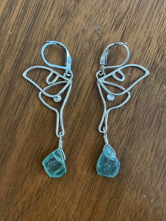 Luna Moth Earrings