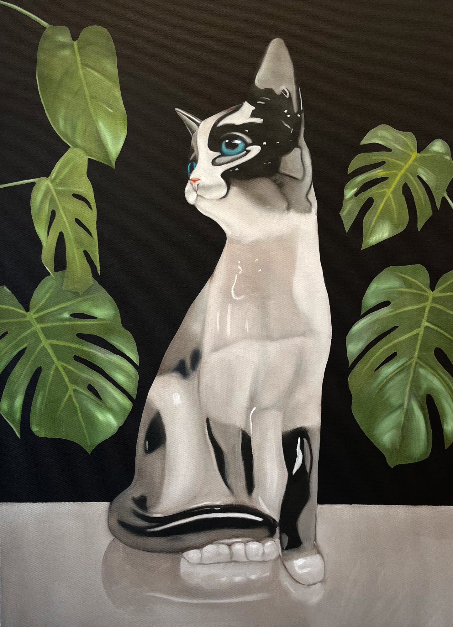 "Monstera" - 14x11 print