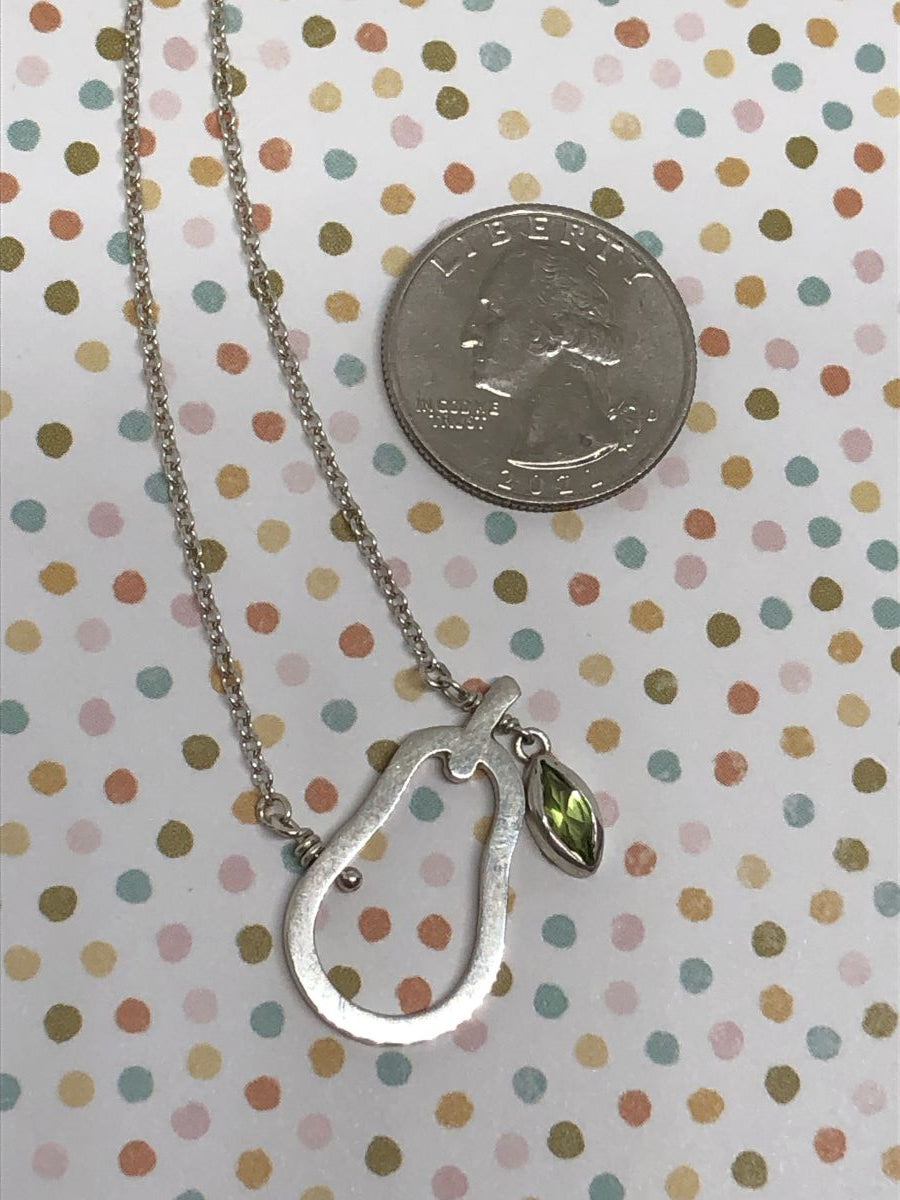 Pear-idot Pendant