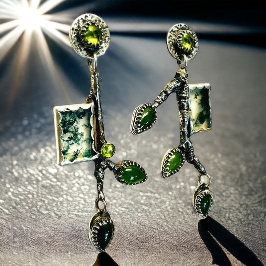 “Slice of Life” earrings