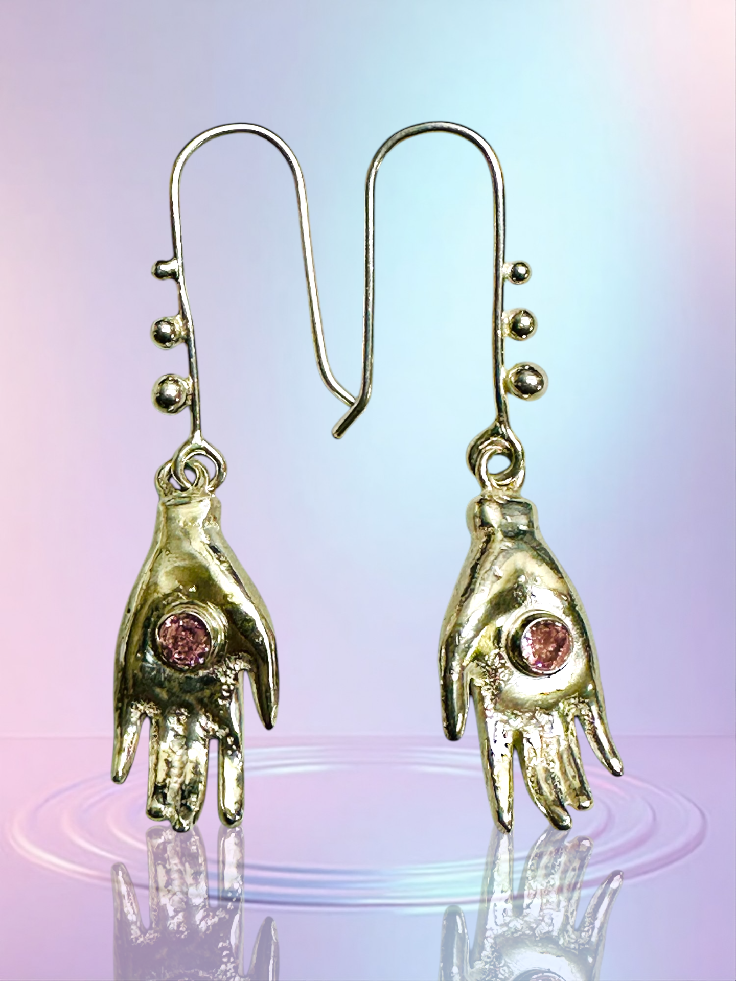 Holding Love Earrings
