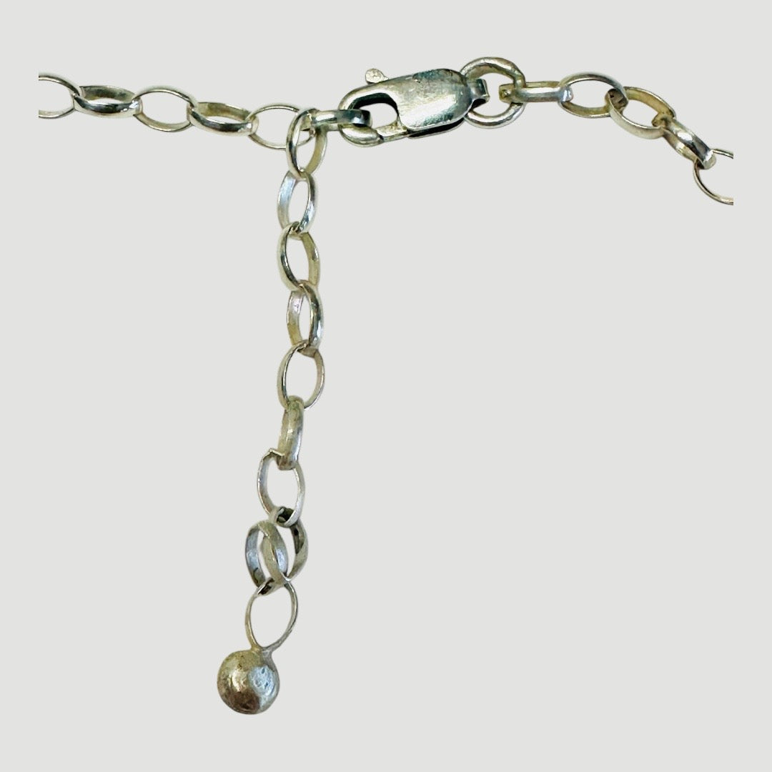 Silver Acorn Necklace