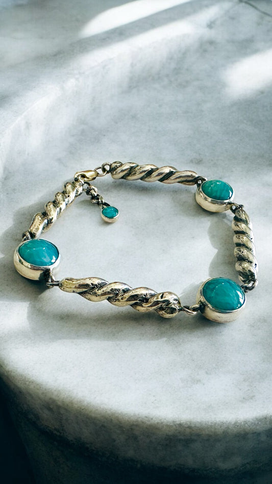 Rotini Sterling Silver Bracelet