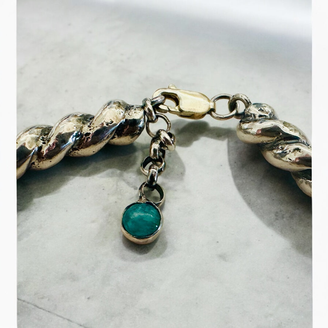 Rotini Sterling Silver Bracelet