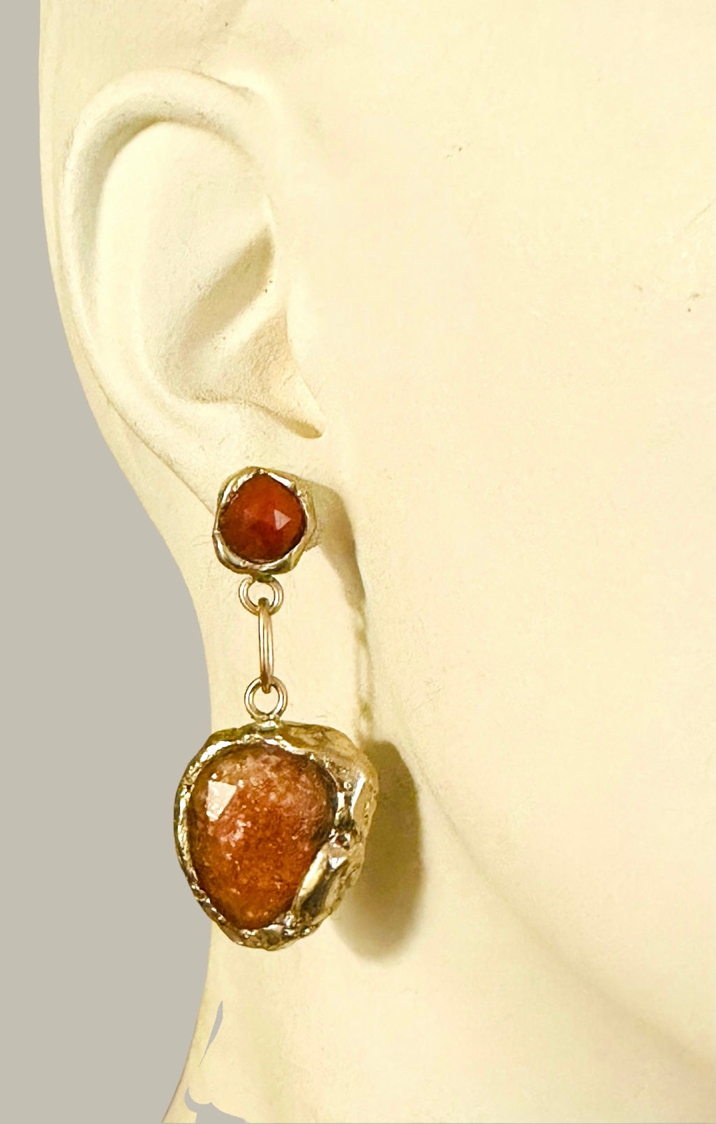 Bronze Age Dangle Earrings - Large