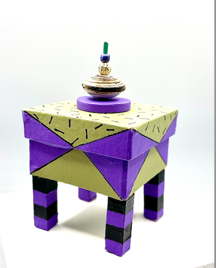 Bauble Box (Purple/Green)
