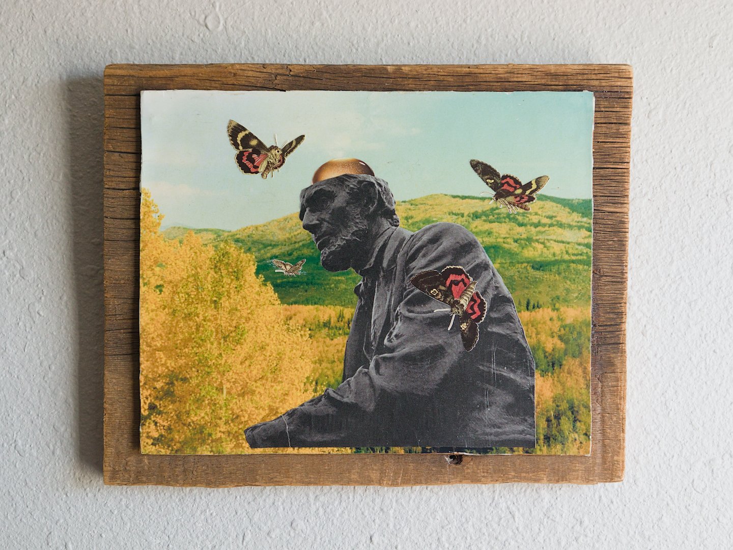 "The Nectar of Liberty" | 9.5×11.5" Collage
