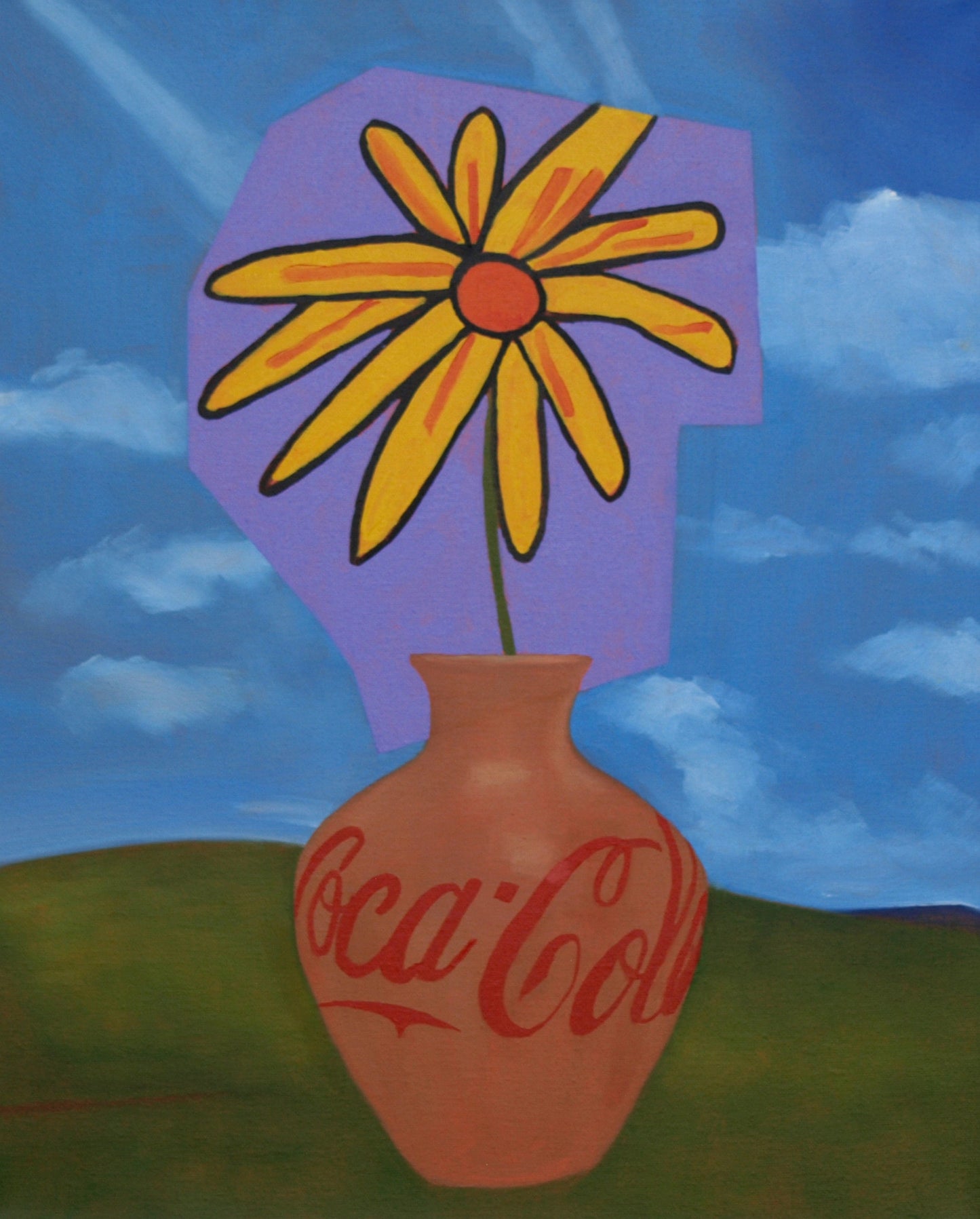 'Wei Wei Vase w/Dall-E Flower' by Cymon Padilla