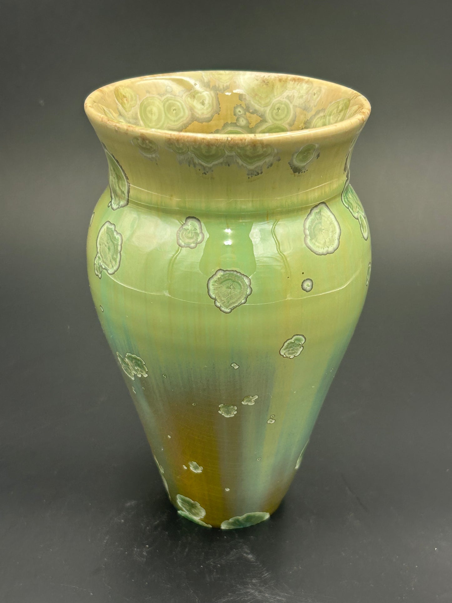 Green Rainbow Vase