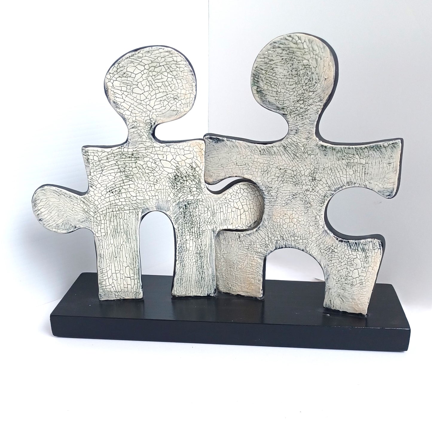 2 Person Puzzle People Sculpture #2