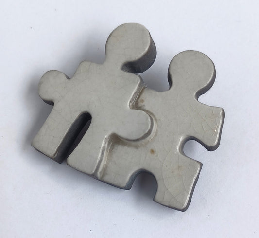 Puzzle People Large Pin