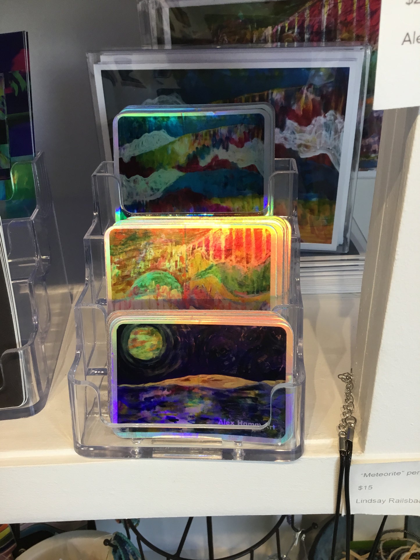 Holographic Easy Peel Sticker