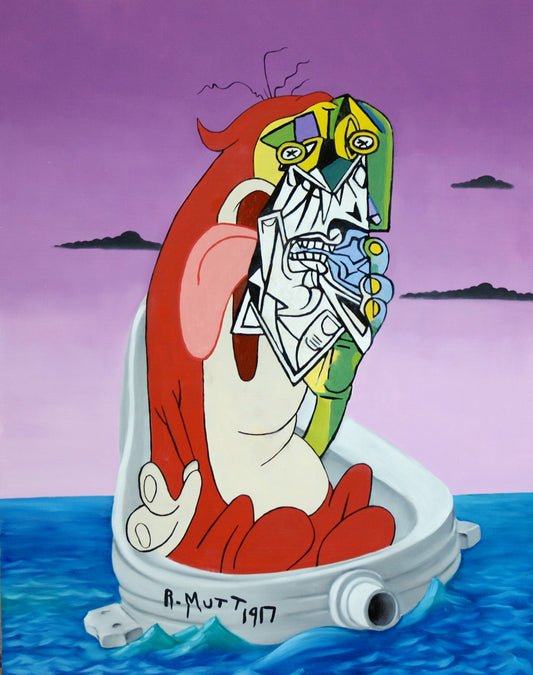 "Lost at Sea" - 14x11 print
