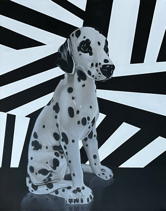"Dazzle" - oil on canvas painting