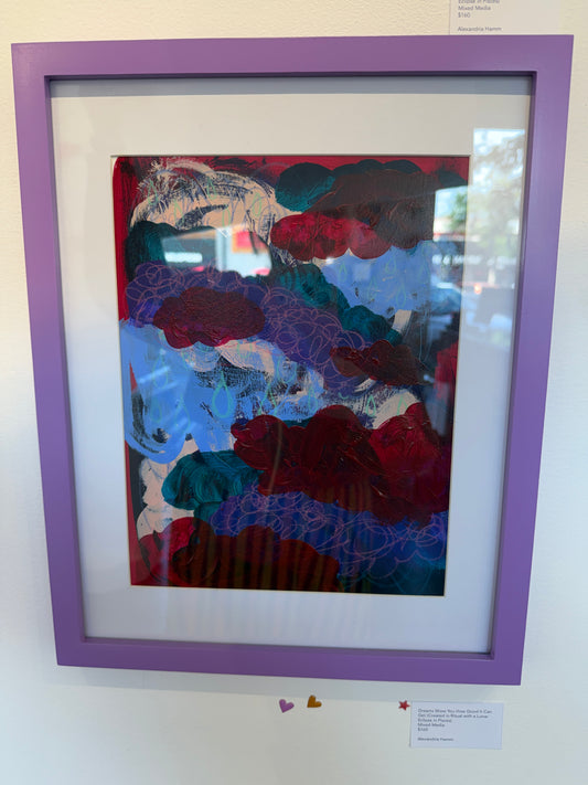 Dreams Show You How Good It Can Get (Painted in Ritual with a Lunar Eclipse in Pisces)