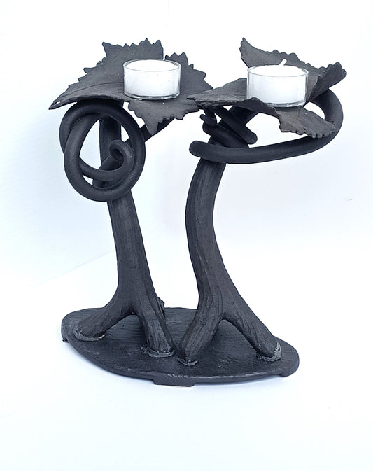 Grape Tendrils Votive Holder