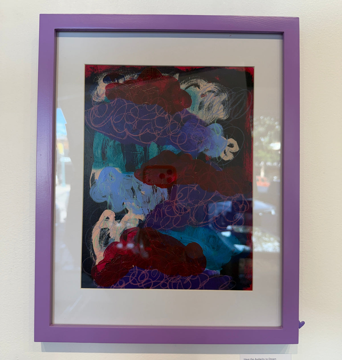 Have the Audacity to Dream (Painted in Ritual with a Lunar Eclipse in Pisces)