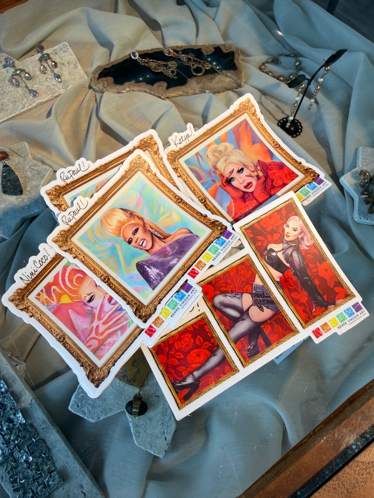 Drag Stickers