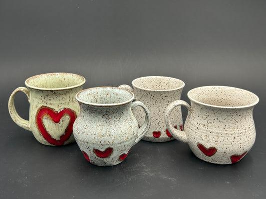 Heart Mugs