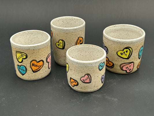Candy Heart Cups