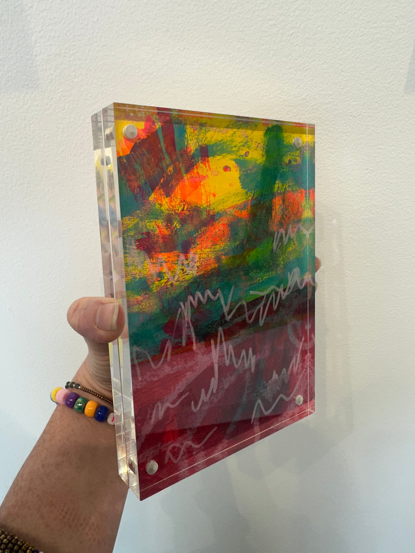 Dreamscapes in Acrylic Block Frame