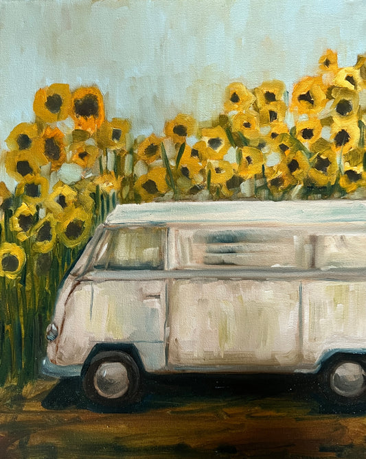 On the Road Again... framed print