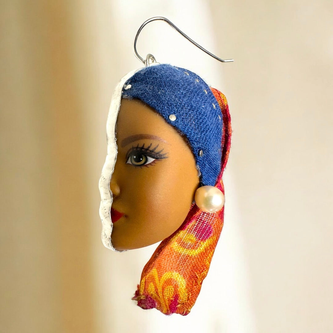 “Girl with a Pearl Earring” Earrings