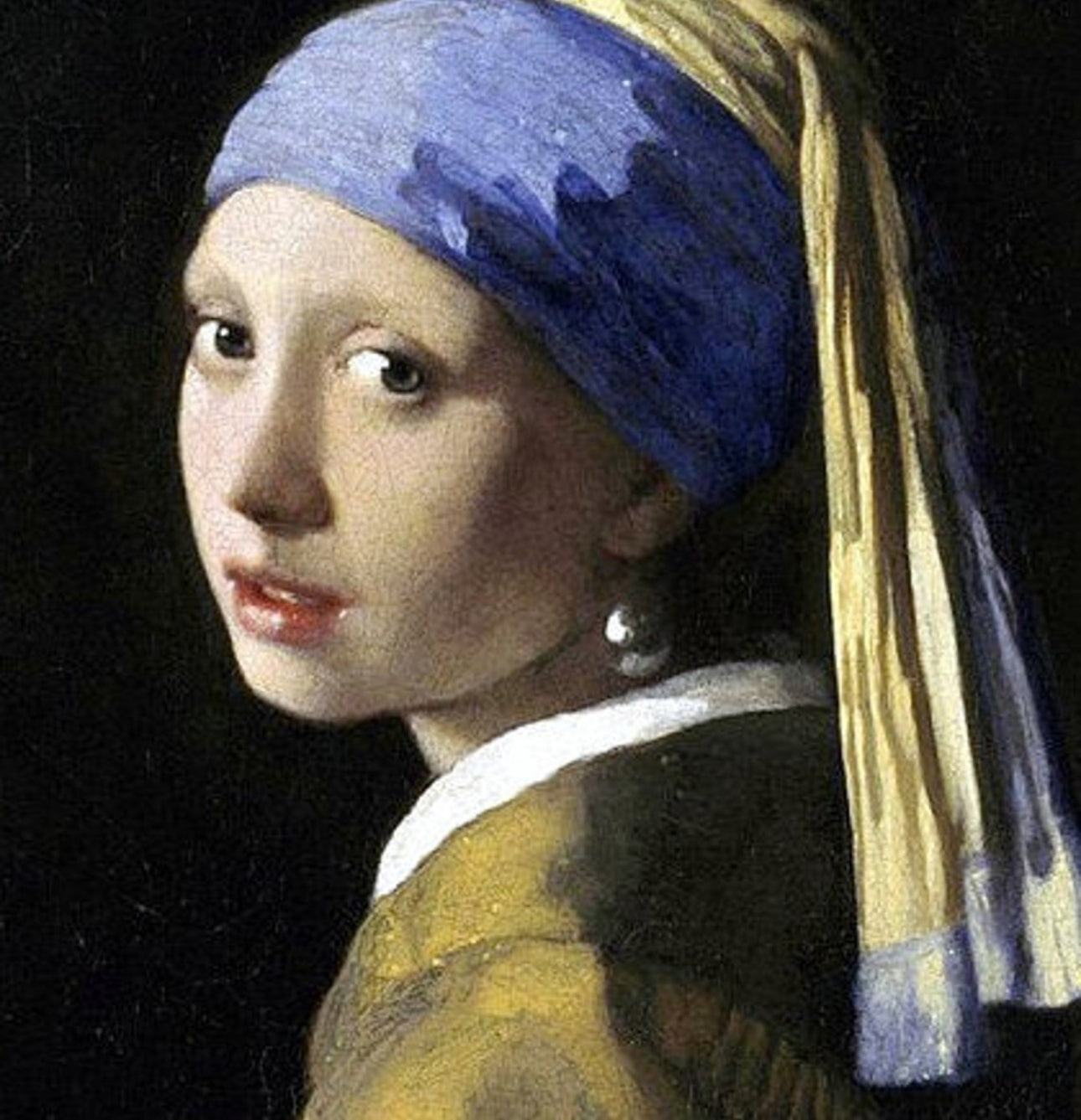 “Girl with a Pearl Earring” Earrings