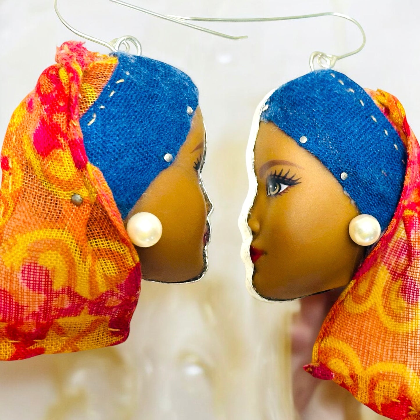 “Girl with a Pearl Earring” Earrings