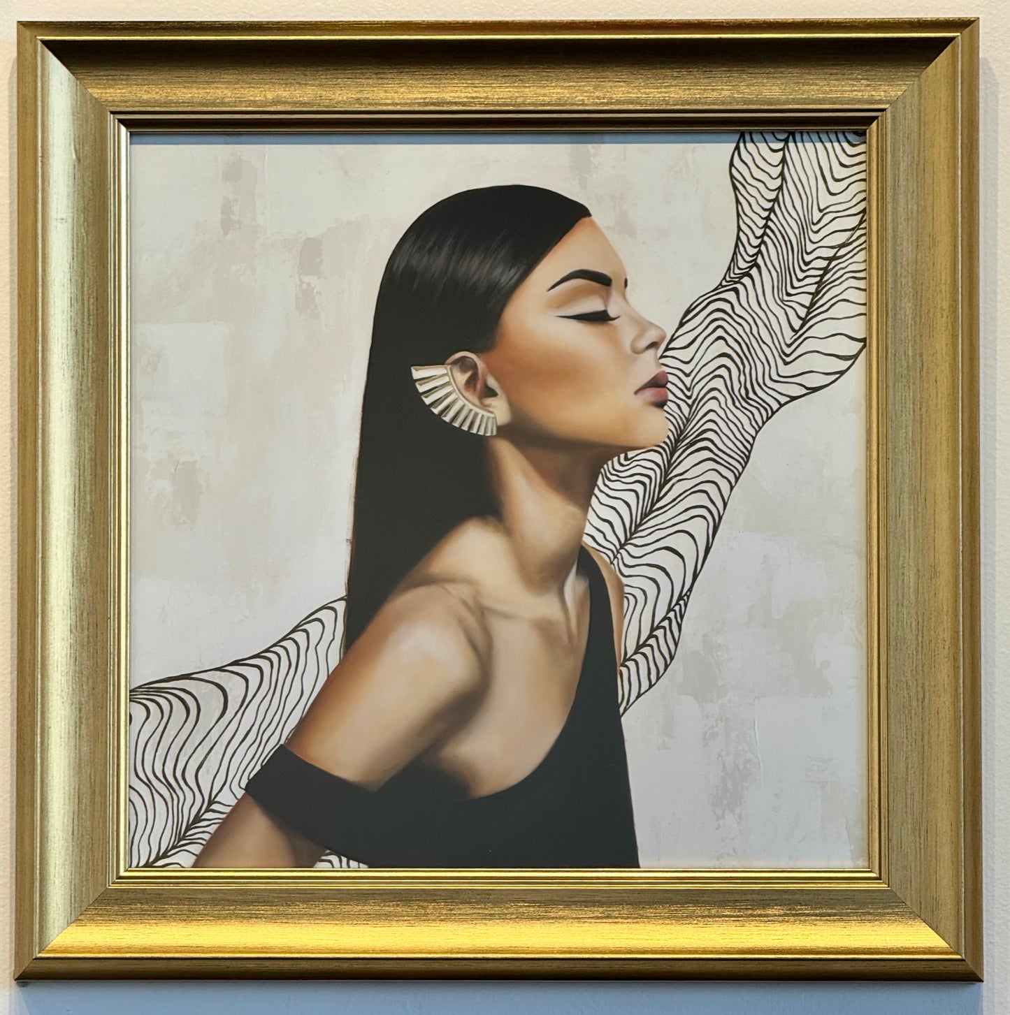 Those golden expectations - Framed Giclee Print