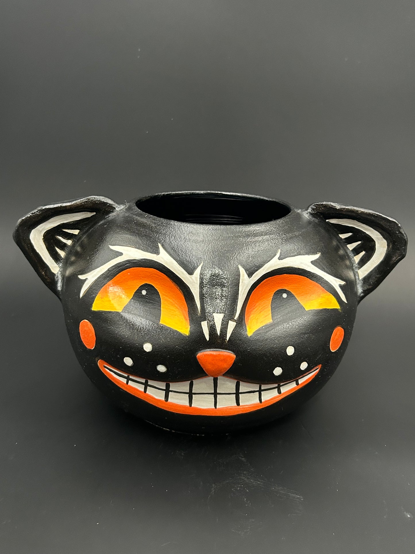 Black Cat Candy Bowl Large