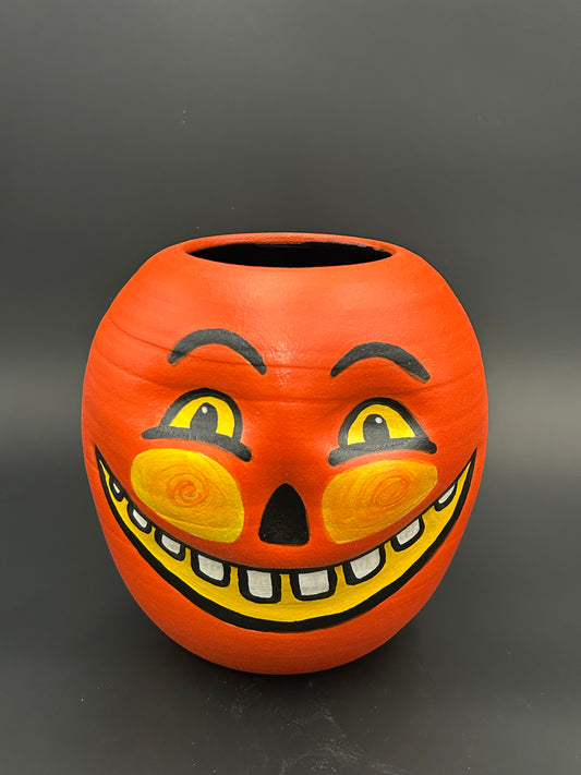 Jack O Lantern Candy Bowl Medium