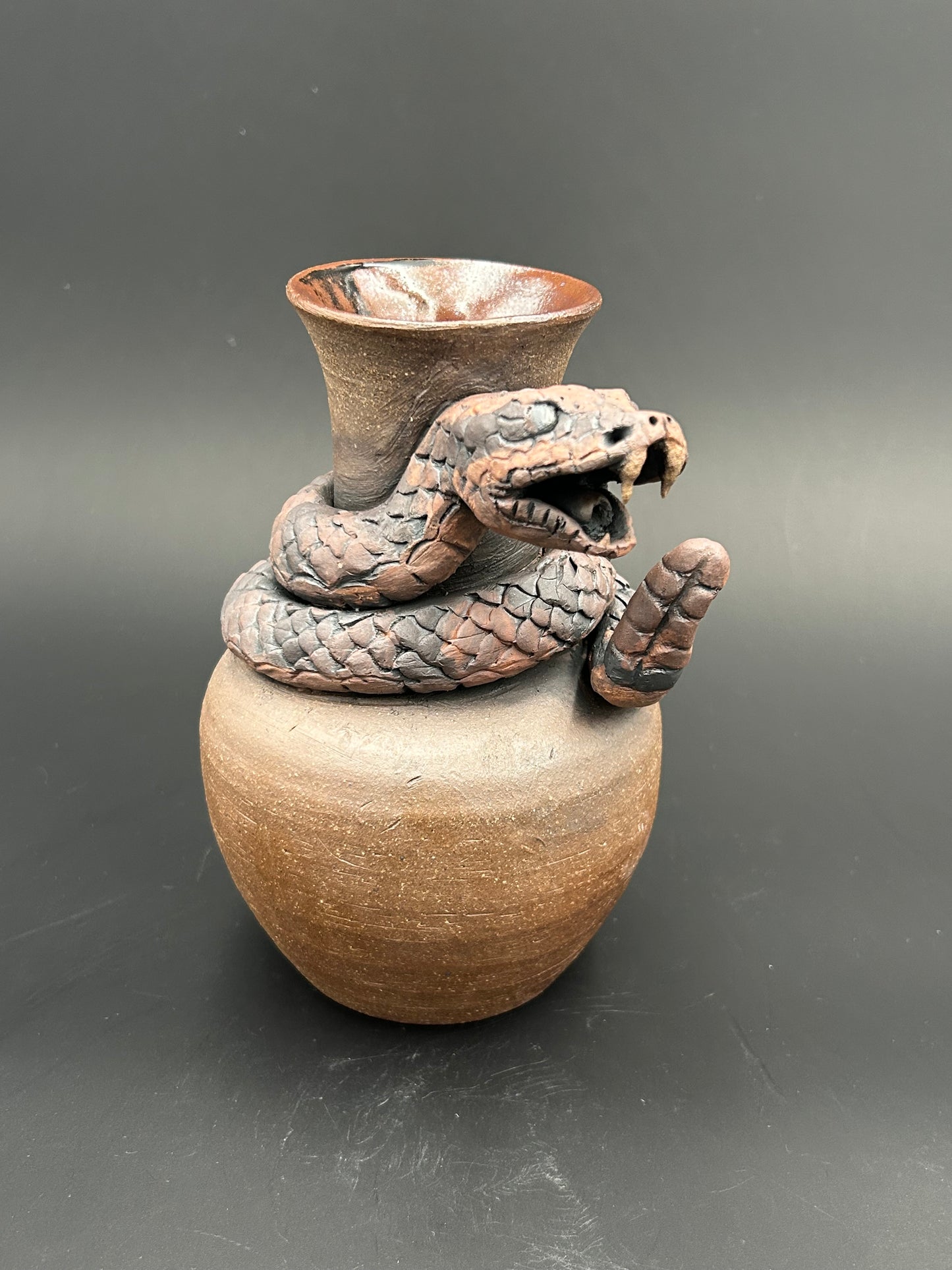 Rattlesnake Vase