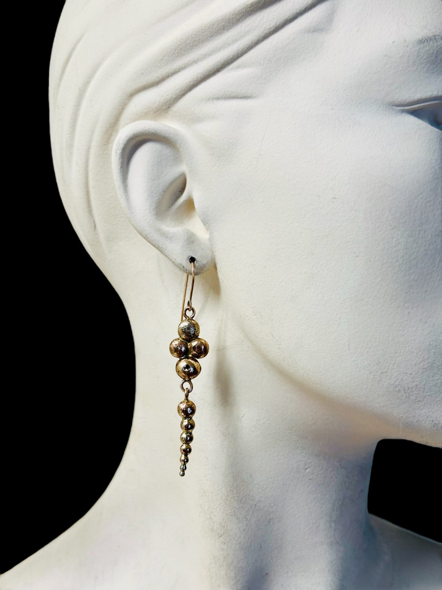 “Women Have Tales” Bronze Earrings