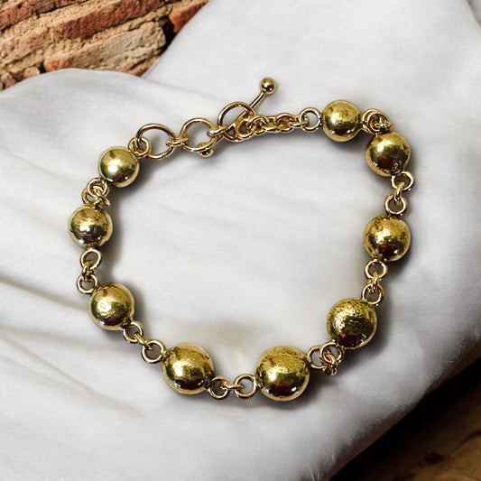 Bronze Nugget Bracelet