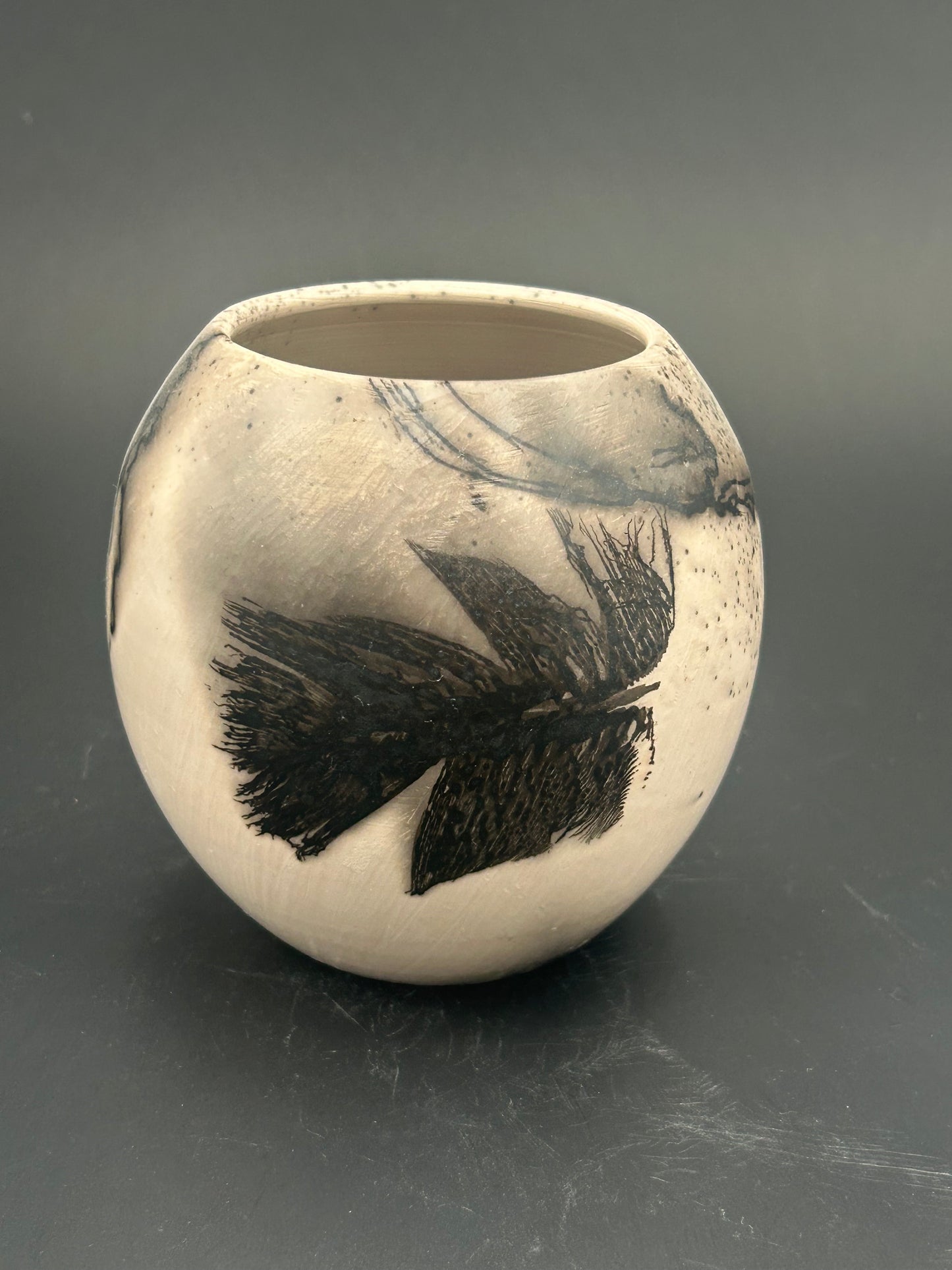 Medium Raku Pot 3