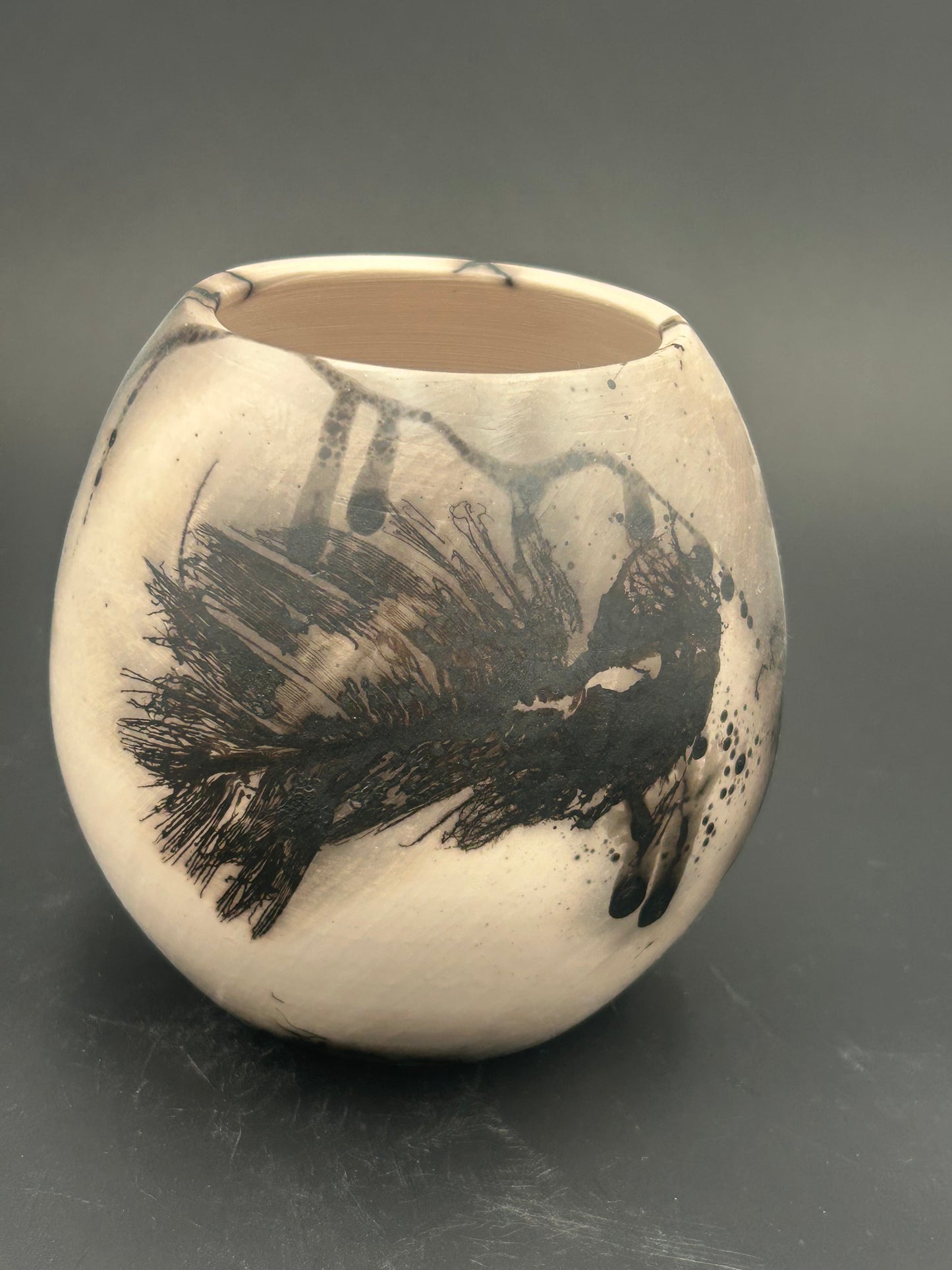 Largish Raku Pot
