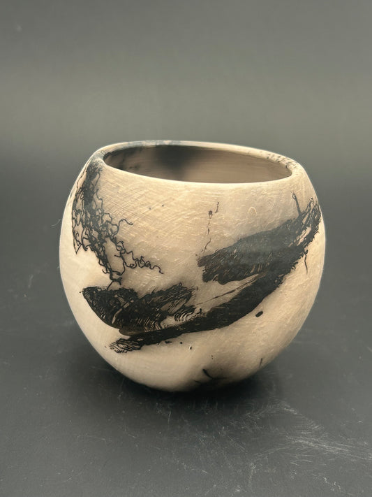 Small Raku Pot