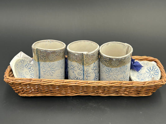 Snowflake Tumbler Gift Set