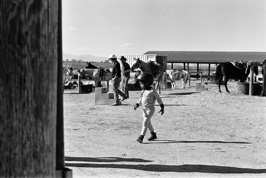 Little Cowboy Walking