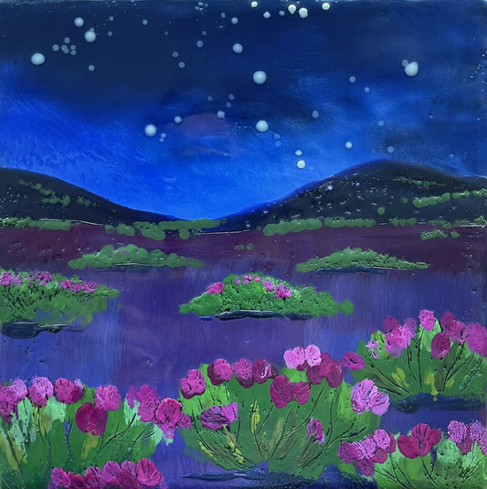 Night Blooms Archival Print - 8"x8"