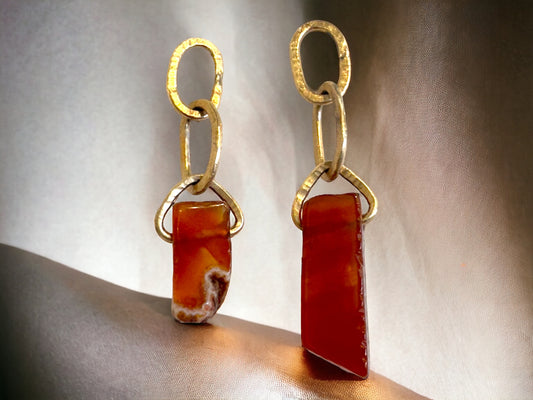 “Raw Glam” Earrings