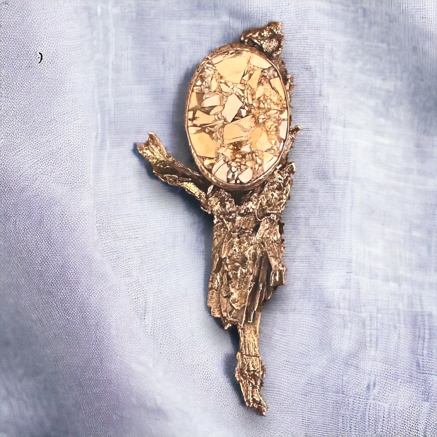 “Bark” Pendant/Brooch